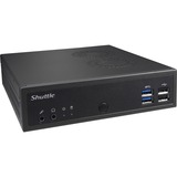 Shuttle XPC slim DH02U Barebone System - Slim PC - Intel Celeron 3865U 1.80 GHz