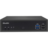 Shuttle XPC slim DH02U3 Barebone System - Slim PC - Intel Core i3 7th Gen i3-7100U 2.40 GHz