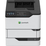 Lexmark MS820e MS822de Desktop Laser Printer - Monochrome - 55 ppm Mono - 1200 x 1200 dpi Print - Automatic Duplex Print - 650 Sheets Input - Ethernet - 250000 Pages Duty Cycle - Plain Paper Print - USB