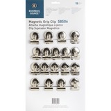 Business Source Magnetic Grip Clips Pack