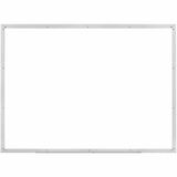 Lorell Dry-erase Board - 48" (4 ft) Width x 36" (3 ft) Height - White Styrene Surface - White Aluminum Frame - Rectangle - 1 Each