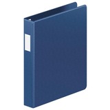 Wilson Jones Professional ENVI Single Touch D-Ring Blue - 1" Binder Capacity - 275 Sheet Capacity - D-Ring Fastener(s) - Blue - 35.9 g - Locking Ring, Gap-free Ring, Label Holder, Spine Label - 1 Each