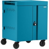 Bretford Manufacturing TVC36PAC-270PA Carts & Dollies Features 270 Degree Doors, Pacific Blue Finish Tvc36pac-270pa Tvc36pac270pa 096633393213