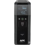 Schneider Electric Back-UPS Pro 1.5KVA Tower UPS - Tower - AVR - 16 Hour Recharge - 3.10 Minute Stand-by - 120 V AC Input - 120 V AC Output - 10 x NEMA 5-15R