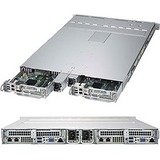 Supermicro SuperServer 1029TP-DC1R Barebone System - 1U Rack-mountable - Intel C621 Chipset - 2 Number of Node(s) - Socket P LGA-3647 - 2 x Processor Support - Black