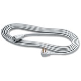 Heavy Duty Indoor 15' Extension Cord - 125 V AC15 A - Gray - 15 ft Cord Length - 1