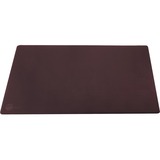 SIIG Large Artificial Leather Smooth Desk Mat Protector - Dark Brown