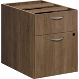 HON Foundation Pedestal File - 2-Drawer - 15.5" x 20.6" x 20.5" - 2 x File, Box Drawer(s) - Finish: Pinnacle, Thermofused Laminate (TFL)