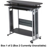 Safco Scoot Standing Height Desk - Box 1 of 2