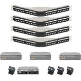 Panduit Angled STP Modular Intelligent Patch Panel - 96 Port(s) (PVQ-MIQPS96A)