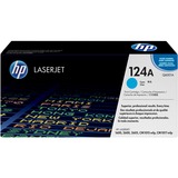 HP 124A (Q6001A) Original Toner Cartridge - Single Pack - Laser - Standard Yield - 2000 Pages - Cyan - 1 Each