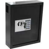 Royal Sovereign Electronic Key Cabinet - Electronic Lock - for Key - Overall Size 3.9" x 11.8" x 14.2" - Black - Steel