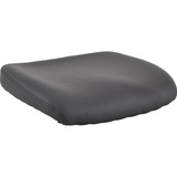 Lorell Premium Molded Tractor Seat For Ergomesh Frame - Black - Vinyl - 1 Each