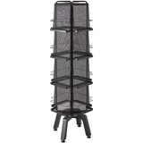 SAF5580BL - Safco Onyx Mesh Rotating Magazine Stand