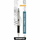 Zebra STEEL 4 Series G-402 Retractable Gel Pen
