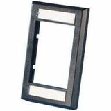 Ortronics Series II Faceplate, Low Profile (Single Gang), .5