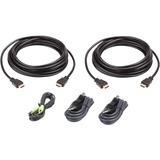 ATEN KVM Cable-TAA Compliant - 10 ft KVM Cable for KVM Switch - First End: HDMI Digital Audio/Video
