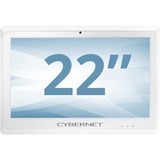 Cybernet CyberMed S22 All-in-One Computer - Intel Core i5 6th Gen i5-6200U 2.30 GHz - 8 GB RAM DDR4 SDRAM - 128 GB SSD - 21.5" Full HD 1920 x 1080 Touchscreen Display - Desktop - White