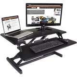 Victor+High+Rise+Height+Adjustable+Compact+Standing+Desk+with+Keyboard+Tray