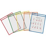 QuickFit Dry Erase Pocket - Assorted Frame - Rectangle - 10 / Pack