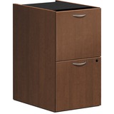 HON Foundation Shaker Cherry Laminate Desking - 2-Drawer - 20.5" x 15.5" x 27.8" - 2 x File Drawer(s) - Finish: Shaker Cherry, Mahogany, Thermofused Laminate (TFL)