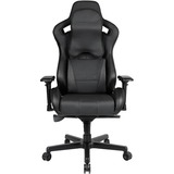 Anda Seat Dark Knight Series Gaming Chair - For Gaming - Memory Foam, Polyvinyl Chloride (PVC), Carbon Fiber, PU Leather - Black