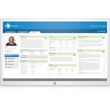 HP Healthcare Edition HC271 WQHD LCD Monitor - 16:9 - White