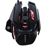 Mad Catz The Authentic R.A.T. PRO S3 Optical Gaming Mouse - Optical - Cable - Black - 1 Pack - USB 2.0 - 7200 dpi - Scroll Wheel - 8 Button(s) - Right-handed