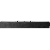 HP S101 Sound Bar Speaker - Black - 140 Hz to 20 kHz - USB