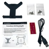 The ScreenBeam 960 Mounting Kit is an accessory kit and should be used with the ScreenBeam 960 Wireless Display Receiver (SBWD960A) that supports native screen mirroring, extended desktop and interactive touch displays. The ScreenBeam 960 Mounting Kit per