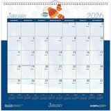 House+of+Doolittle+Monthly+Wall+Calendar+Seasonal+Holiday+Depictions+12+x+16-1%2F2+Inches