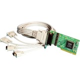 Brainboxes UC-260 Serial Adapters (Multiport) 4 Port Rs232 Low Profile Pci Serial Port Card Db9 Uc260 837324000368