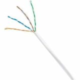 Panduit PUR5C04WH-F Cables Tx5e Copper Cable, Cat 5e, 24 Awg, U/utp, Cmr, White Pur5c04whf 074983411399