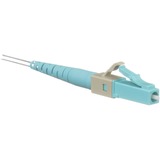 Panduit Fusion Splice LC Connector, OM3/OM4/OM5, Aqua