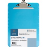 BSN01863 - Business Source Spring Clip Plastic Clipboard