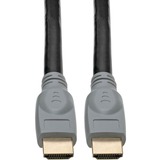 Tripp Lite by Eaton 4K HDMI Cable (M/M) - 4K 60 Hz HDR 4:4:4 Gripping Connectors Black 25 ft.