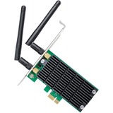 TP-Link Archer T4E IEEE 802.11ac Dual Band Wi-Fi Adapter for Desktop Computer - PCI Express - 1.17 Gbit/s - 2.40 GHz ISM - 5 GHz UNII - Internal