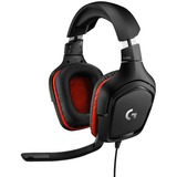 Logitech G332 Gaming Headset - Stereo - Mini-phone (3.5mm) - Wired - 5 Kilo Ohm - 20 Hz - 20 kHz - Over-the-head - Binaural - Circumaural - 6.6 ft Cable - Cardioid, Uni-directional Microphone - Black