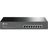 TP-Link 8-Port Gigabit Desktop/Rackmount Switch with 8-Port PoE+ - 8 Ports - Gigabit Ethernet - 1000Base-T - 2 Layer Supported - 9.89 W Power Consumption - 126 W PoE Budget - Twisted Pair - PoE Ports - Rack-mountable, Desktop - 3 Year Limited Warranty