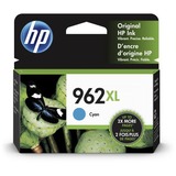 HP 962XL Original High Yield Inkjet Ink Cartridge - Cyan - 1 Each - 1600