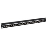 Tripp Lite by Eaton Cat5e/Cat6 24-Port Patch Panel - Shielded Krone IDC 568B RJ45 Ethernet 1U TAA