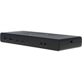 VisionTek Dual 4K USB PD Dock - Dual Display up to 4K resolutions, USB 3.0, USB-C and Thunderbolt 3 system compatible, Up to 60W Power Delivery, 4x USB 3.0, 2x USB 3.1 Type-C, 2x DisplayPort, 2x HDMI, 1x 3.5mm Audio Line Out, 1x 3.5mm Line In Mic, 1x RJ45 Ethernet 10/100/1000 Mbps, Kensington Security Lock slot, Wake on LAN, MAC Address Pass-Through, PXE Boot