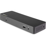 StarTech.com Thunderbolt 3 Dock w/ USB-C Compatibility - 4K60Hz DisplayPort Dual Monitor Laptop TB3 Docking Station - 5x USB, Gbe, 60W PD