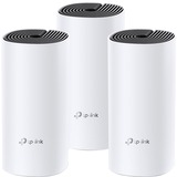TP-Link Deco M4 Dual Band IEEE 802.11ac 1.17 Gbit/s Wireless Access Point - 2.40 GHz, 5 GHz - 2 x Internal Antenna(s) - Internal - MIMO Technology - 2 x Network (RJ-45) - Gigabit Ethernet - Bluetooth 4.2 - Desktop - 3 Pack
