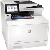 HP LaserJet Pro M479FDN Laser Multifunction Printer- Colour - Copier/Fax/Printer/Scanner - 28 ppm Mono/28 ppm Color Print - 38400 x 600 dpi Print - Automatic Duplex Print - Up to 50000 Pages Monthly - 300 sheets Input - Color Scanner - 1200 dpi Optical Sc