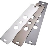 Hes 9000-116-630 Mounting Kits Hes Mounting Plate For Electric Strike - Satin - Satin Stainless Steel 9000-116-630 9000116630 