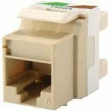 Ortronics TechChoice 6 Keystone jack, Electrical Ivory, 25pack - 25 Pack - 1 x RJ-45 Keystone -...