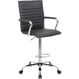 Boss Ribbed Design Drafting Stool