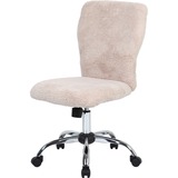 Boss Tiffany Fur Chair-Cream
