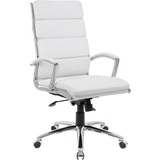 Boss+Executive+CaressoftPlus%C3%A2%C2%84%C2%A2+Chair+with+Metal+Chrome+Finish